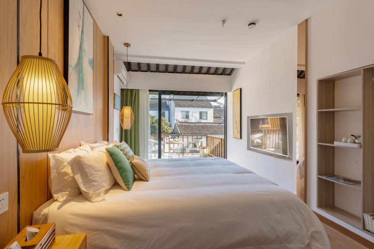 Tongli Slowlife River View Inn Суджоу Екстериор снимка