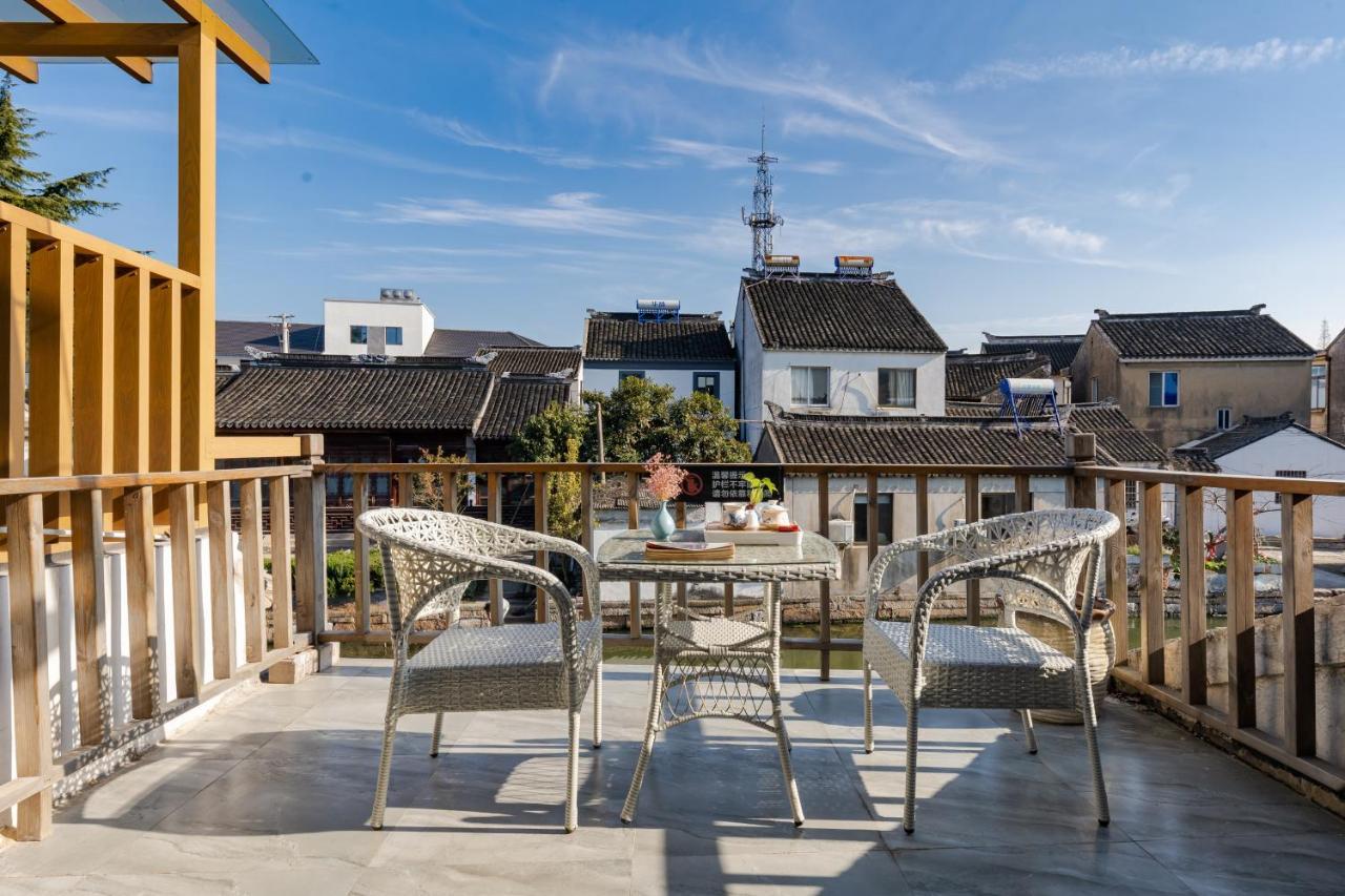 Tongli Slowlife River View Inn Суджоу Екстериор снимка