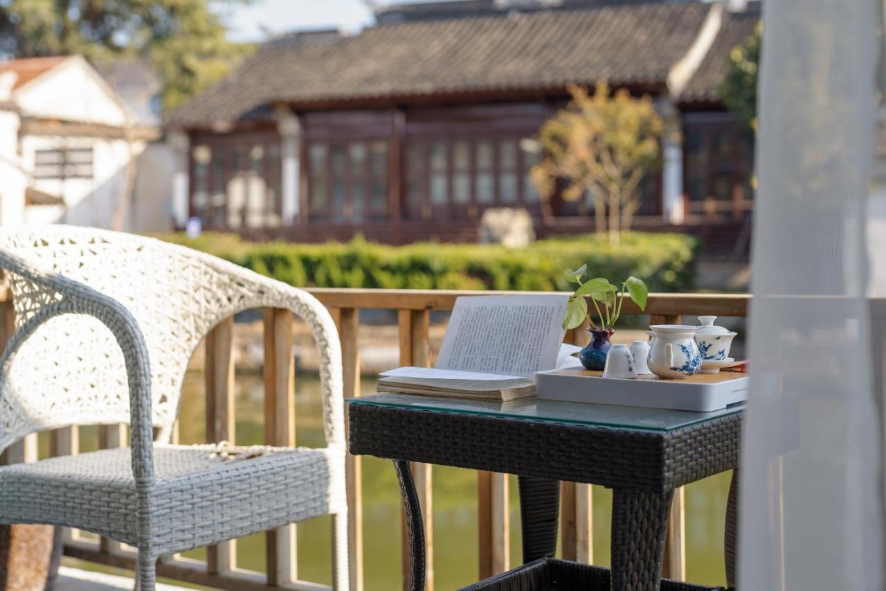 Tongli Slowlife River View Inn Суджоу Екстериор снимка