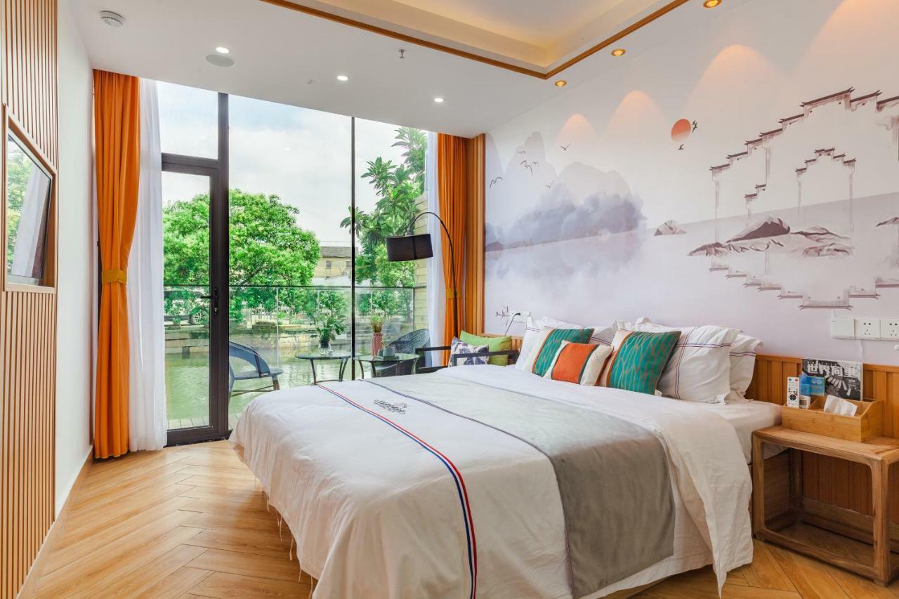Tongli Slowlife River View Inn Суджоу Екстериор снимка
