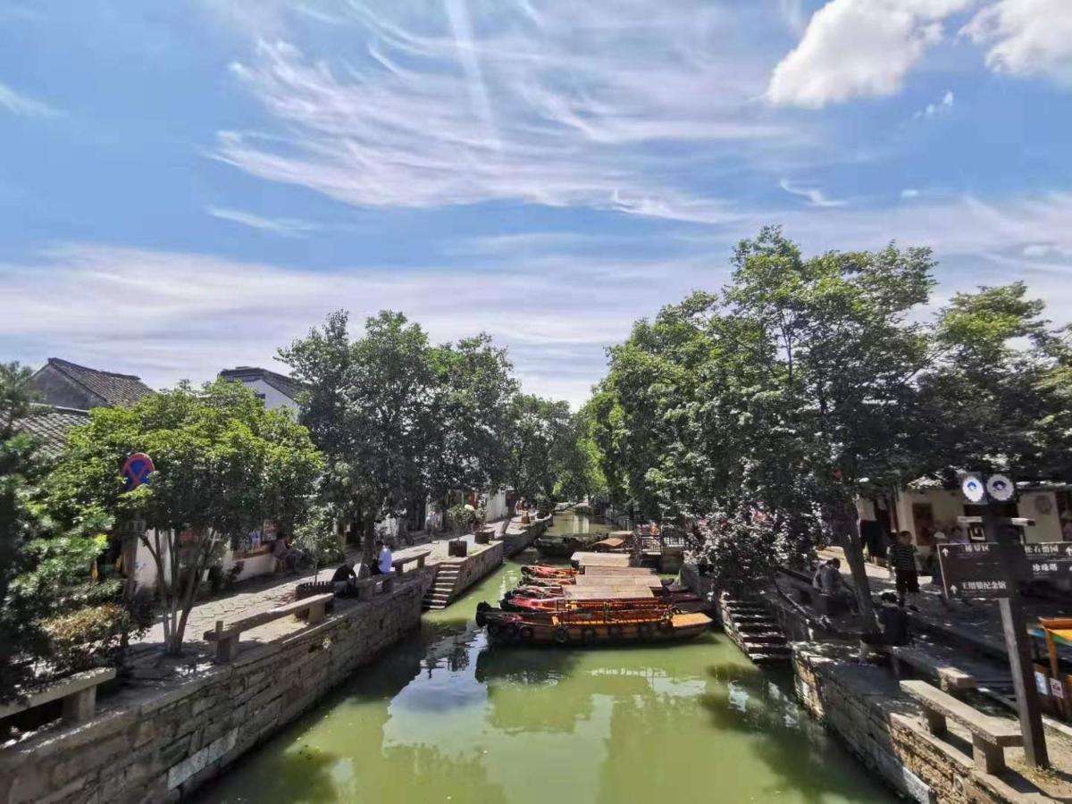 Tongli Slowlife River View Inn Суджоу Екстериор снимка
